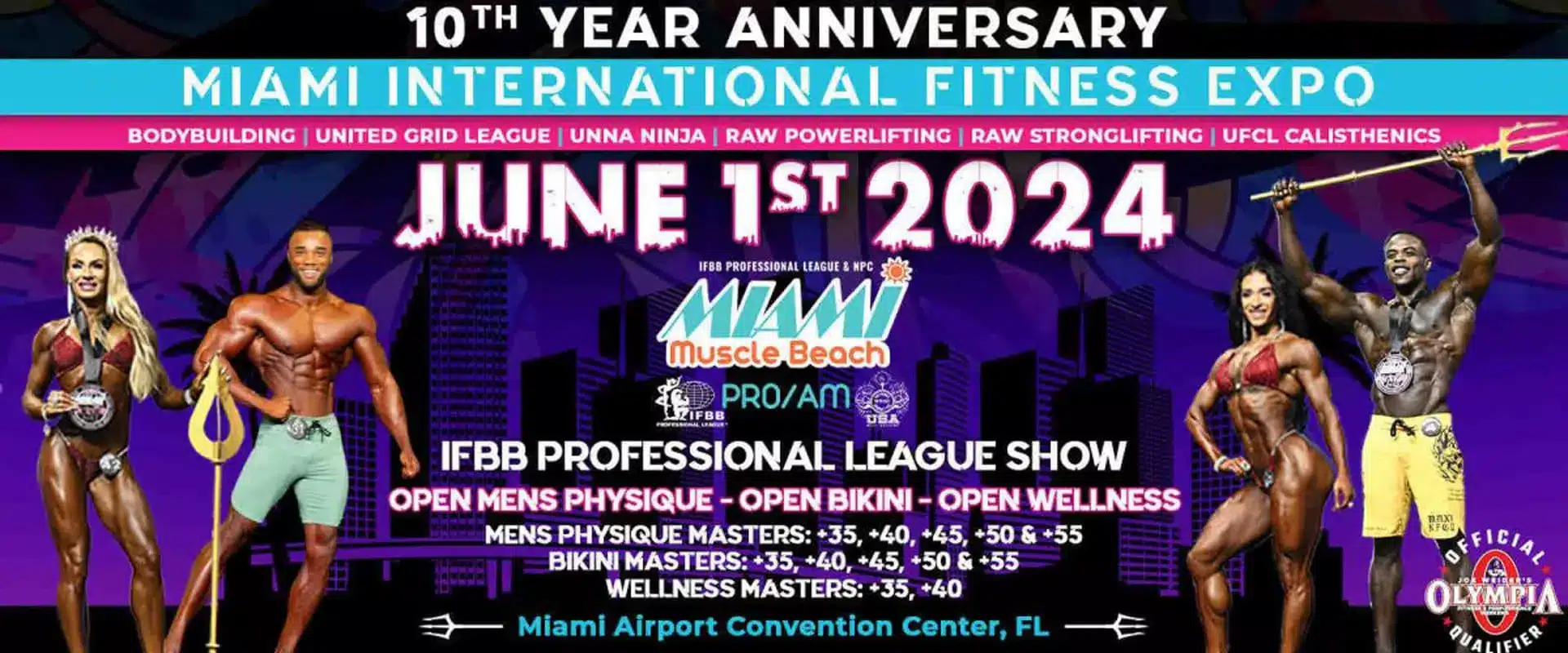 Miami Muscle Beach Pro 2024