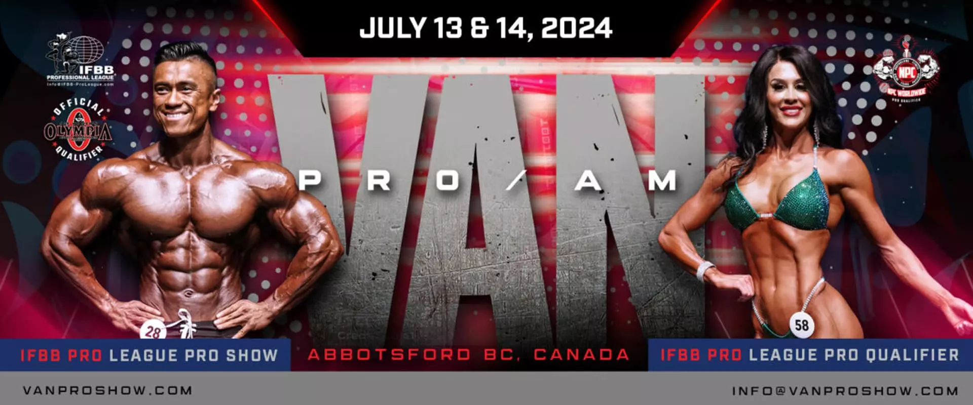 Vancouver Pro Bodybuilding Show 2024